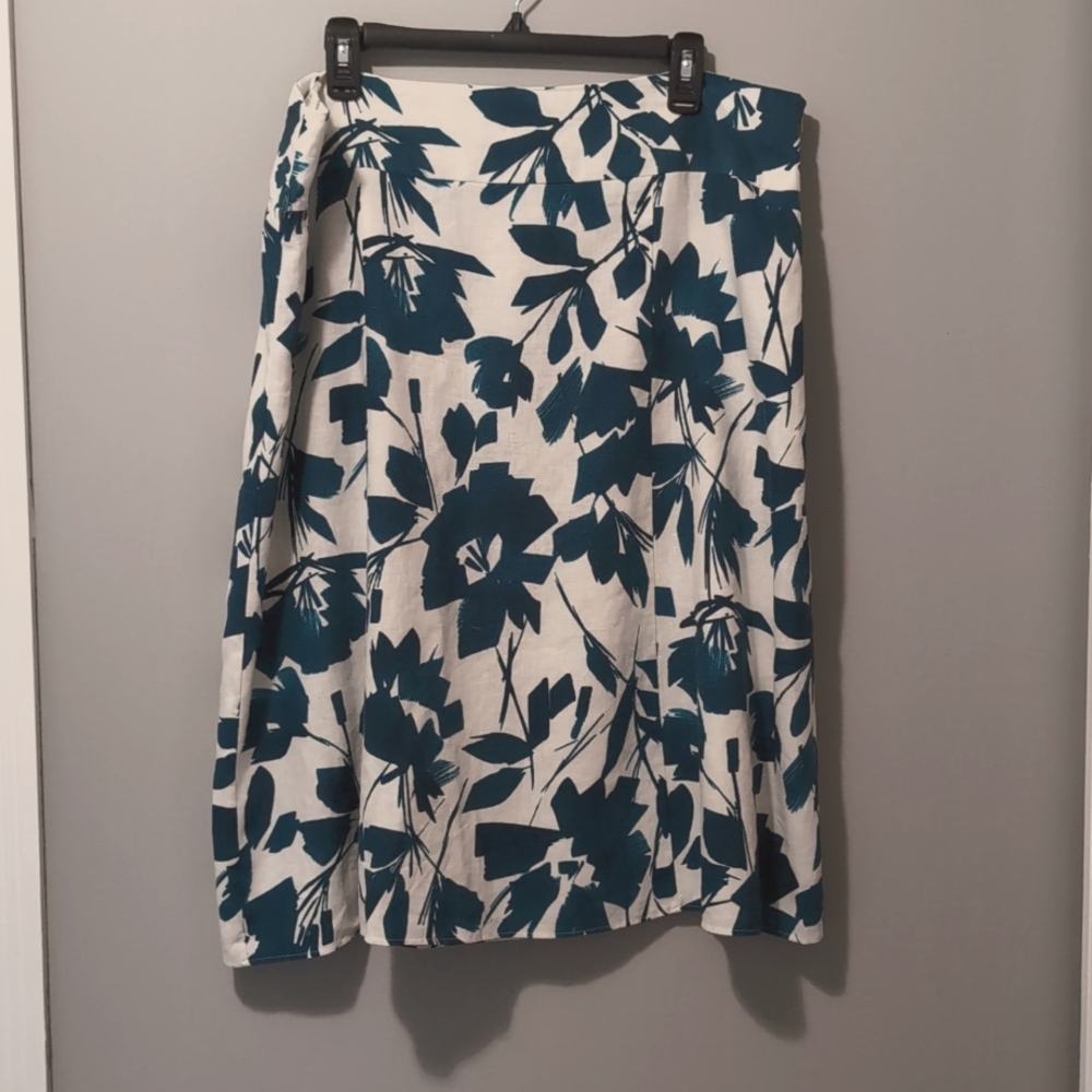 M&Co Fun Floral Skirt